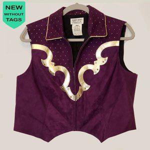 Hobby Horse Clothing, NWOT ready to win western glamor vest.